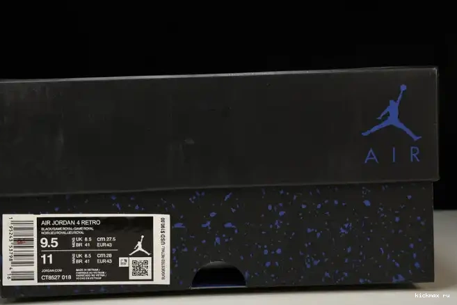 Cheap MAX Game Royal 4 CT8527-018 Black Jordan Retro 0608